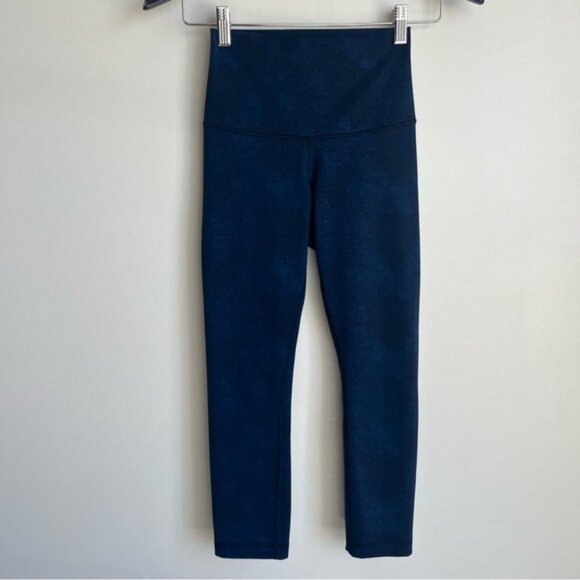 Lululemon Wunder Under Crop II *Print (Roll Down) - S - Picture 2 of 10
